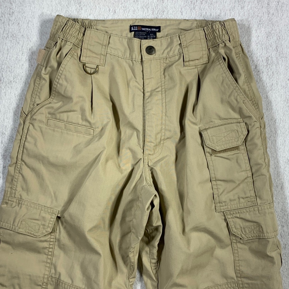 5.11 Tactical Pants Men's 30x30 Khaki Taclite Pro Ripstop Cargo Utility Outdoor - Picture 2 of 10